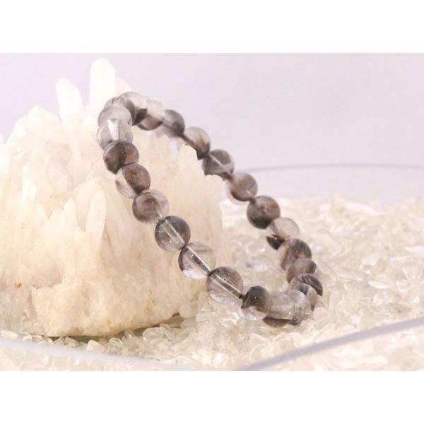 ルチルクォーツ プラチナタイチンルチル 太金針水晶  パワーストーン 天然石ブレスレット 腕輪 8m...