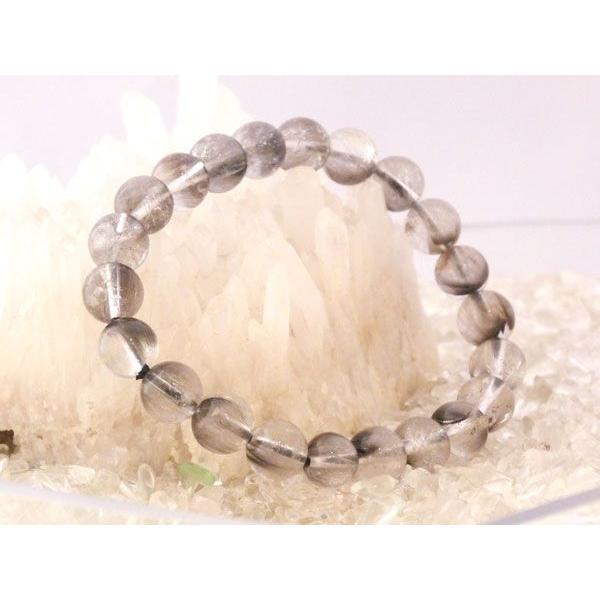 ルチルクォーツ プラチナタイチンルチル 太金針水晶  パワーストーン 天然石ブレスレット 腕輪 9m...