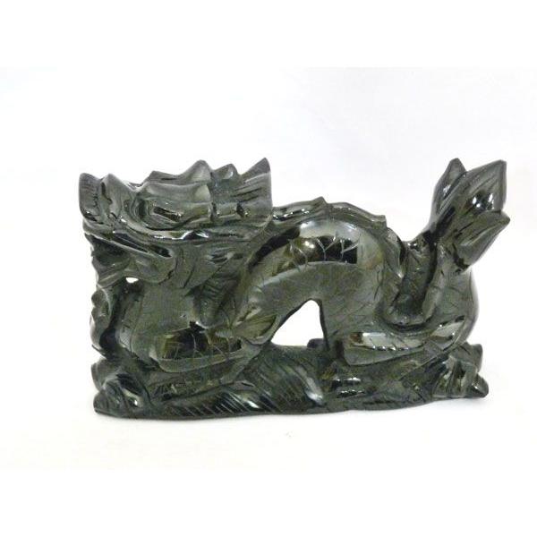 五本指皇帝龍 オニキス 風水置物 一点物 総合運アップ