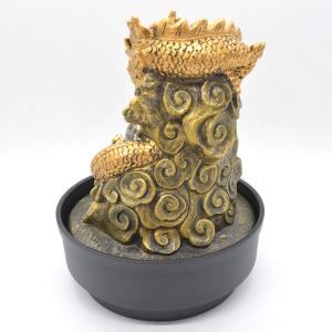 龍の置物 昇龍 噴水置物 樹脂製 風水インテリ...の詳細画像2