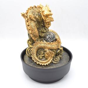 龍の置物 昇龍 噴水置物 樹脂製 風水インテリ...の詳細画像4
