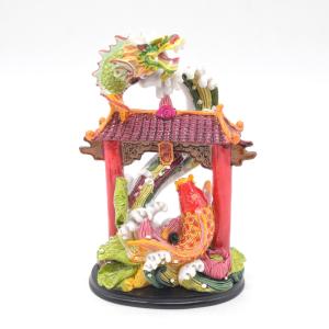 竜生九子 9個セット カラフル 樹脂製置物 龍の子 彩色済み 5cm : 横浜