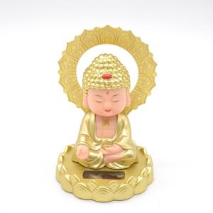 仏像彫刻 天然石製 シトリン 黄水晶 観音菩薩 台座付き 13cm : 横浜