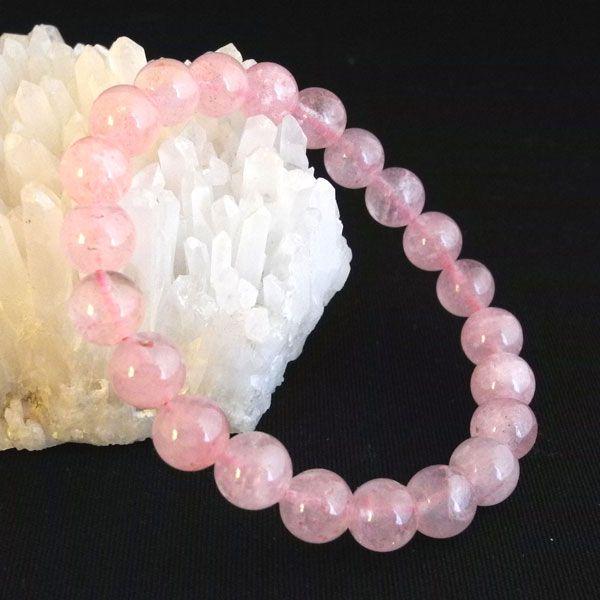 ストロベリークォーツ 天然石ブレスレット パワーストーン 8mm