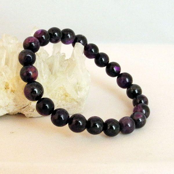 スギライト 杉石 パワーストーン 天然石ブレスレット 8mm Sサイズ