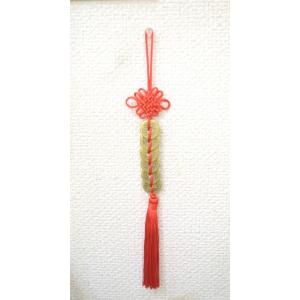 【メール便OK】 六帝銭 根付 風水銭 レプリカ中国古銭 赤 中