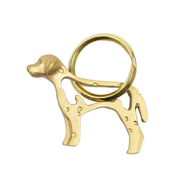 Dalmatian Keyring(真鍮製ダルメシアンキーリング)