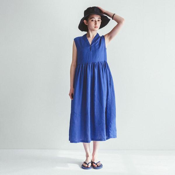 アリーゼワンピース ブルーオリヤン
