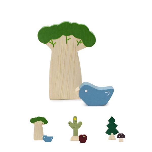 ぽれぽれ小物 もみのきセット/さぼてんセット/ばおばぶセット