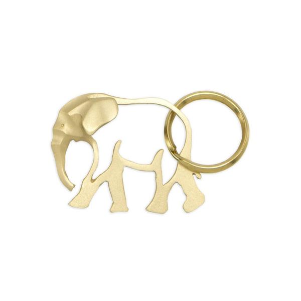Elephant Keyring(真鍮製ゾウキーリング)