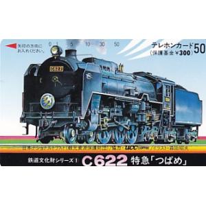 ΛSL蒸気機関車 鉄道文化財シリーズ1 C622 特急つばめテレカ