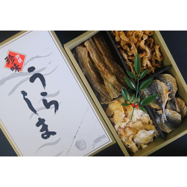 “特選珍味詰合せ“うらしま”　カメに乗っていざ龍宮！