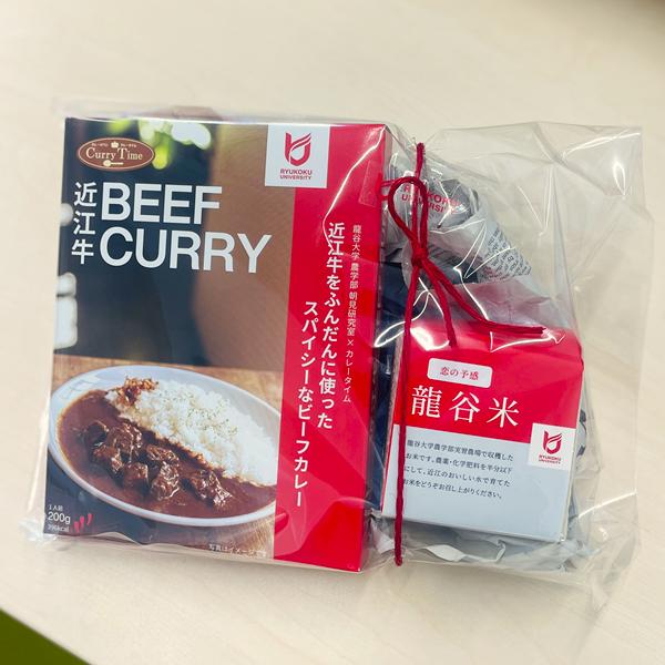 【CURRY+RICEセット(小)】ギフトにも！龍谷米詰め合わせ｜2025年度米｜BEEFCURRY...