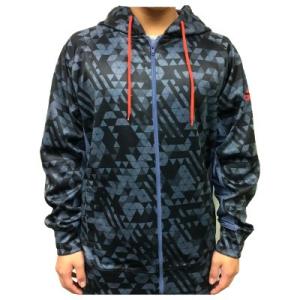 adidas（アディダス） ジップパーカー Zip Hoody Triangle Model 青