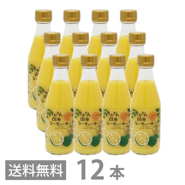 ちむどん 山原シークワーサー 300ml ×12本セット 送料無料 沖縄県産 やんばる シークヮーサ...