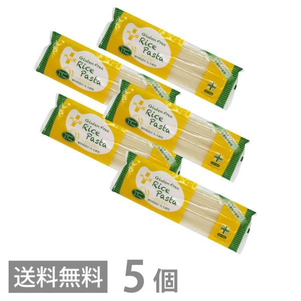 PLUS グルテンフリー ライスパスタ スパゲッティ 200g ×5 太さ1.7mm 送料無料 スパ...