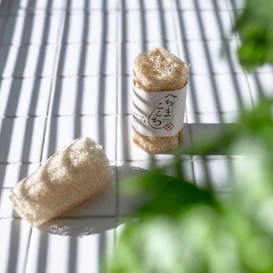 天然 国産 へちまたわし　へちまここち　速乾 抗菌 へちま産業　日本製　日本産　シャワー　洗う　無農...