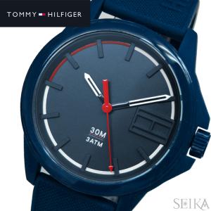 トミーヒルフィガー TOMMY HILFIGER (291)1791625時計 腕時計 メンズ ネイビー シリコン ラバー｜ryus-select