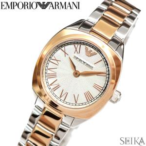 時計 エンポリオアルマーニ EMPORIO ARMANIAR1952 腕時計 時計 レディース シルバー×ローズゴールド (3X02)｜ryus-select