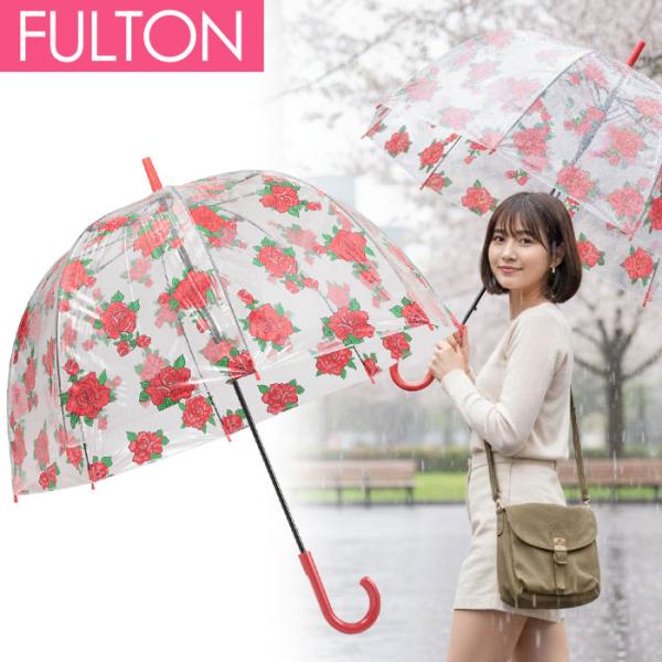 SALE フルトン FULTON ビニール傘 バードケージ L042-9S3813 長傘 レディース...