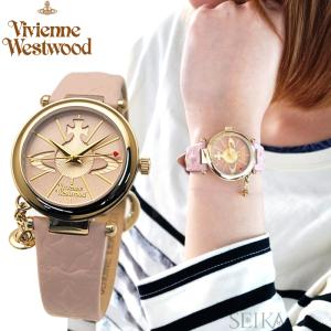 時計 ヴィヴィアンウエストウッドVivienne Westwood オーブ 腕時計 レディースピンク ゴールド VV006PKPK｜ryus-select