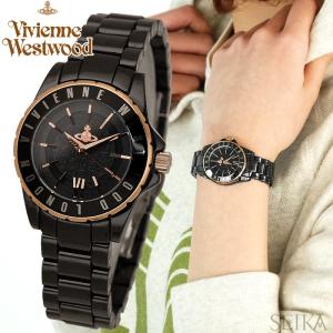 ヴィヴィアンウエストウッドVivienne Westwood セラミック時計 レディース ブラック VV088RSBK｜ryus-select
