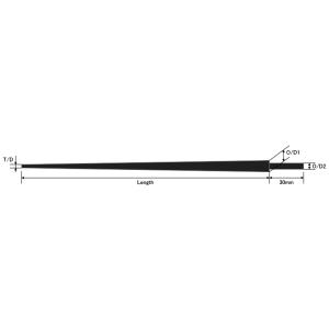 Justace  カーボンソリッドティップ ST-350L(ST-SFT631L)