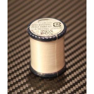 KIRO World  POLYESTER THREAD #002 White (A50) 150m｜ryuseifw