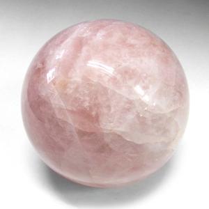 水晶球 直径44mm ブラジル産 金属台付き レインボー水晶 クォーツ 丸玉
