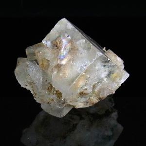 アクアマリン with モスコバイト 結晶 原石 パキスタン産 天然石