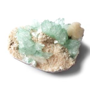 アクアマリン with モスコバイト 結晶 原石 パキスタン産 天然石