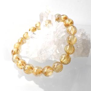 サンストーン ブレスレット タンザニア産 6mm 内周17cm 天然石