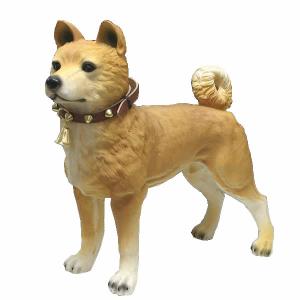 置物 犬 柴犬 玄関用 本物そっくり 実物大 リアル ドッグ オブジェ
