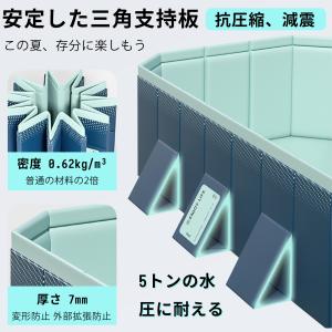 「爆買」プール 大型子供用折りたたみプール 非...の詳細画像3