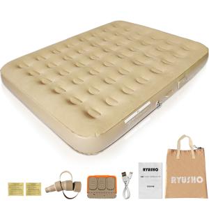 2024リニューアル エアーベッド 電動エアーマットダブルサイズ