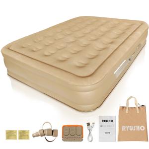 エアーベッド 電動エアーマットダブルサイズ キャンプエアーベッド