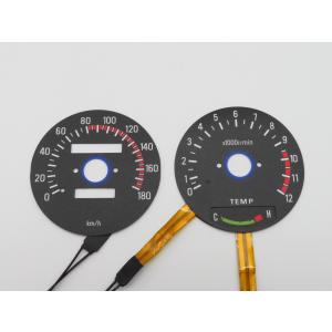 ELメーター RZ350 黒 純正風 4L3 4U0 RZ250 ブラック ELパネル ELメーター RZ350 黒 純正風 4L3 4U0 RZ250 ブラック ELパネル