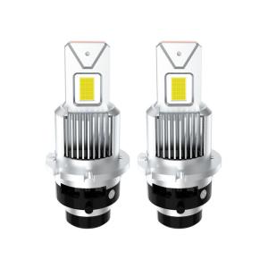 HIDより明るい　LEDヘッドライト　D2S　D2R　兼用　6500K　35W　16000lm　12V　ポン付け　純正交換　HID交換　車検対応　LEDヘッドライトバルブ｜ryutin000