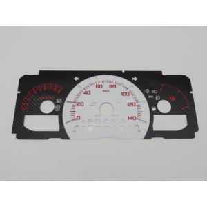 新品 LA400K メーターパネル 白カーボン×黒 赤 コペン MT : 堀内商店