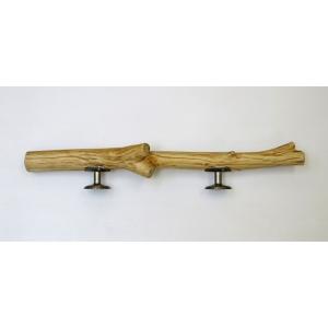 送料関税無料 流木取っ手手すりh1332 流木ハンドル長さ52 2cm 中央太さ3 1 3 5ｃｍ おしゃれなインテリア硬質素材金具固定 済み出荷ワンピなど最旬ア