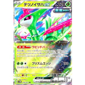 テツノイサハex(016・071 RR)/草 ポケモンカード