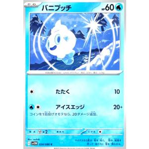 バニプッチ(たたく/アイスエッジ) ポケモンカード