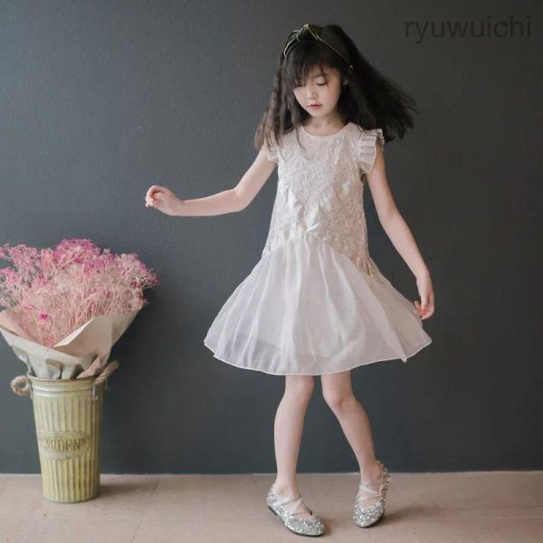 ワンピース 子供服 女の子 ノースリーブ ワンピース キッズ  韓国風子供服  上品 大人可愛い 春...