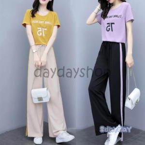 セットアップ レディース 春夏 カジュアル 20代 30代 40代 50代 韓国風