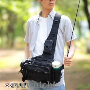 釣り カバン 釣りバッグ ワンショルダー バッ...の詳細画像1