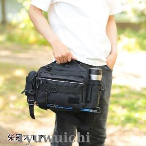 釣り カバン 釣りバッグ ワンショルダー バッ...の詳細画像4