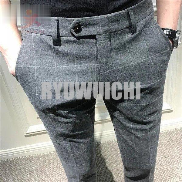 スラックス メンズ ビジネススラックス スリムパンツ ノータック 大きいサイズ 美脚 ウォッシャブル...