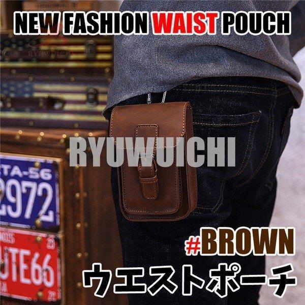 ウェストポーチ スマートフォン ベルトポーチ  ヒップポーチ スマホ ケース ベルトバッグ 財布 ウ...
