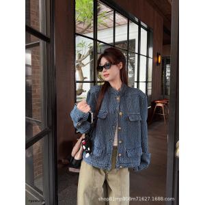 デニムジャケット レディース ジャケット トッ...の詳細画像5