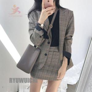 グレンチェック スーツ レディース レディースファッション の商品一覧 ファッション 通販 Yahoo ショッピング